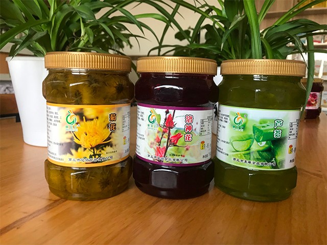 菊花花茶、洛神花花茶、蘆薈花茶